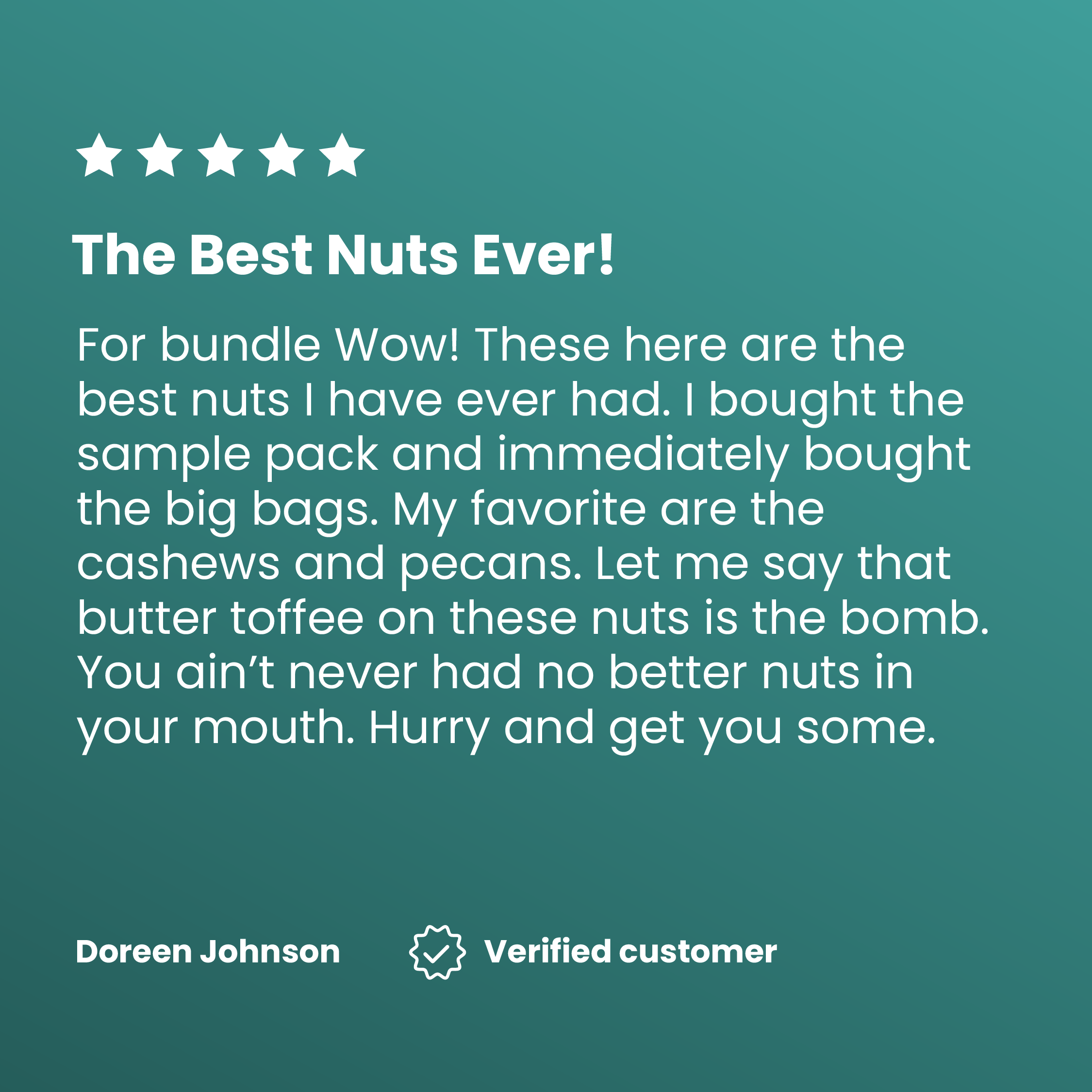 Yay Nuts Sampler Pack 4 - Flavors