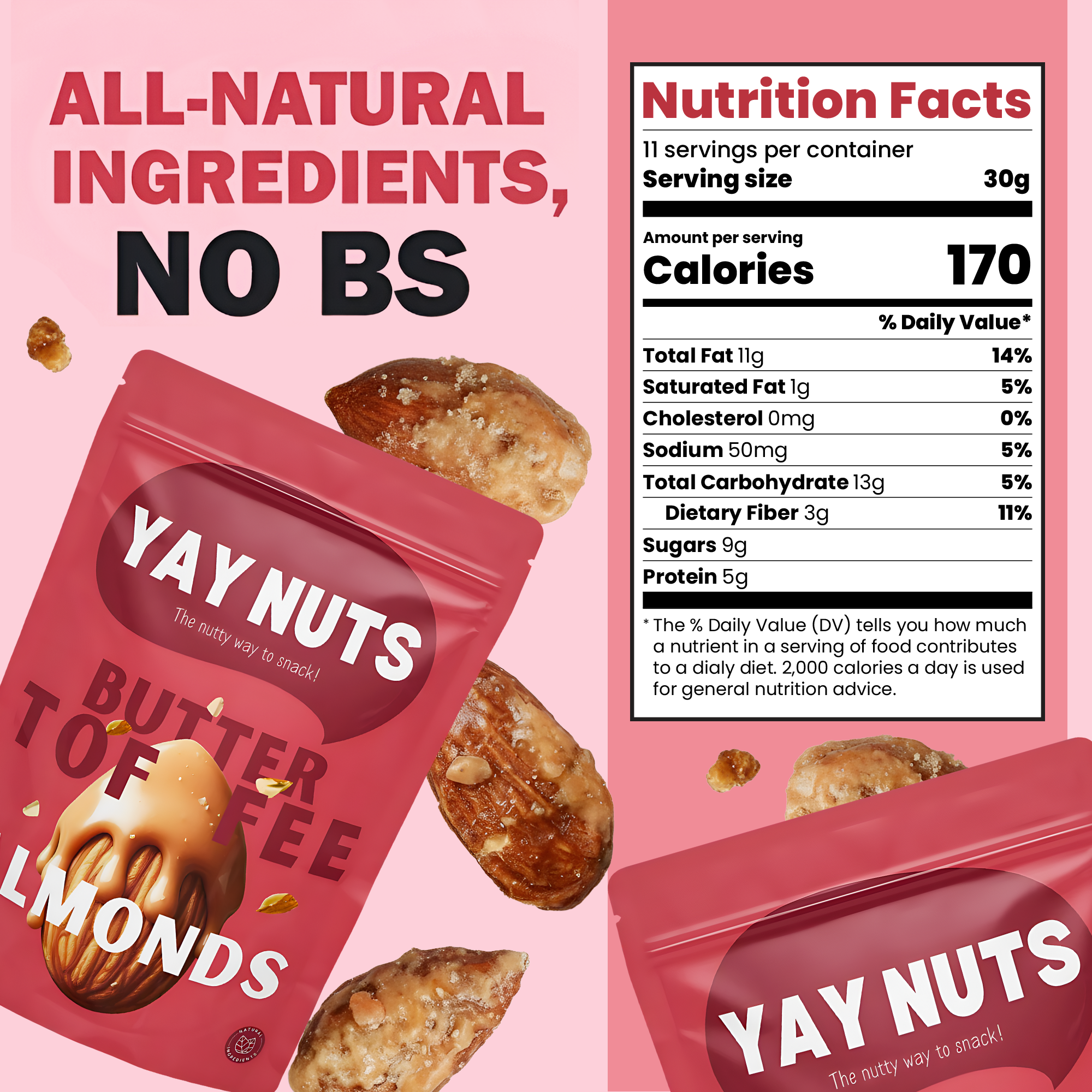 Butter Toffee Almonds