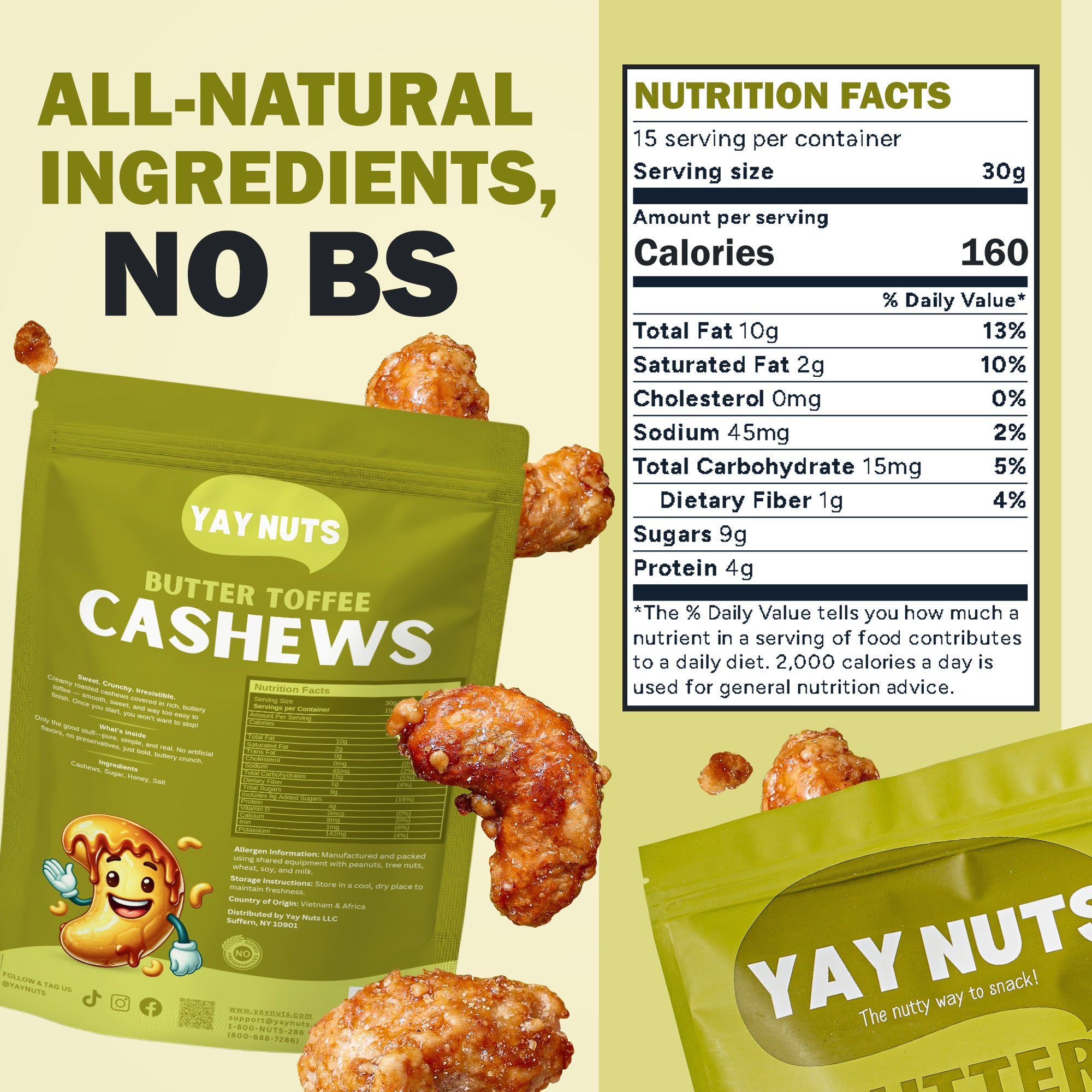 Butter Toffee Cashews