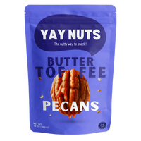 Butter Toffee Candied Pecans