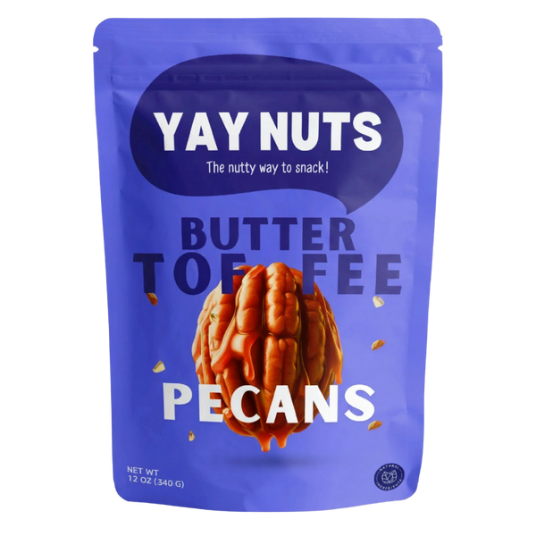 Butter Toffee Candied Pecans