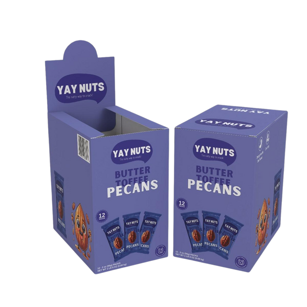 Butter Toffee Candied Pecans 12-Pack Box