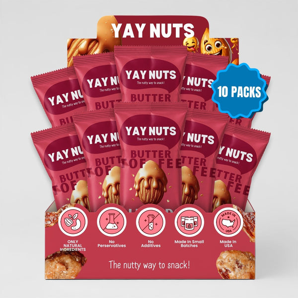 Butter Toffee Almonds 10 Pack