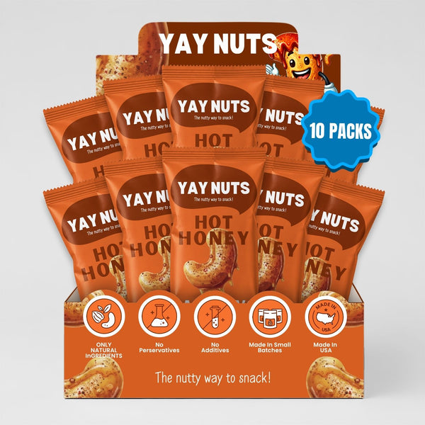 Hot Honey Cashews 10 Pack