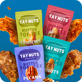 Butter Toffee Cashews - Pack